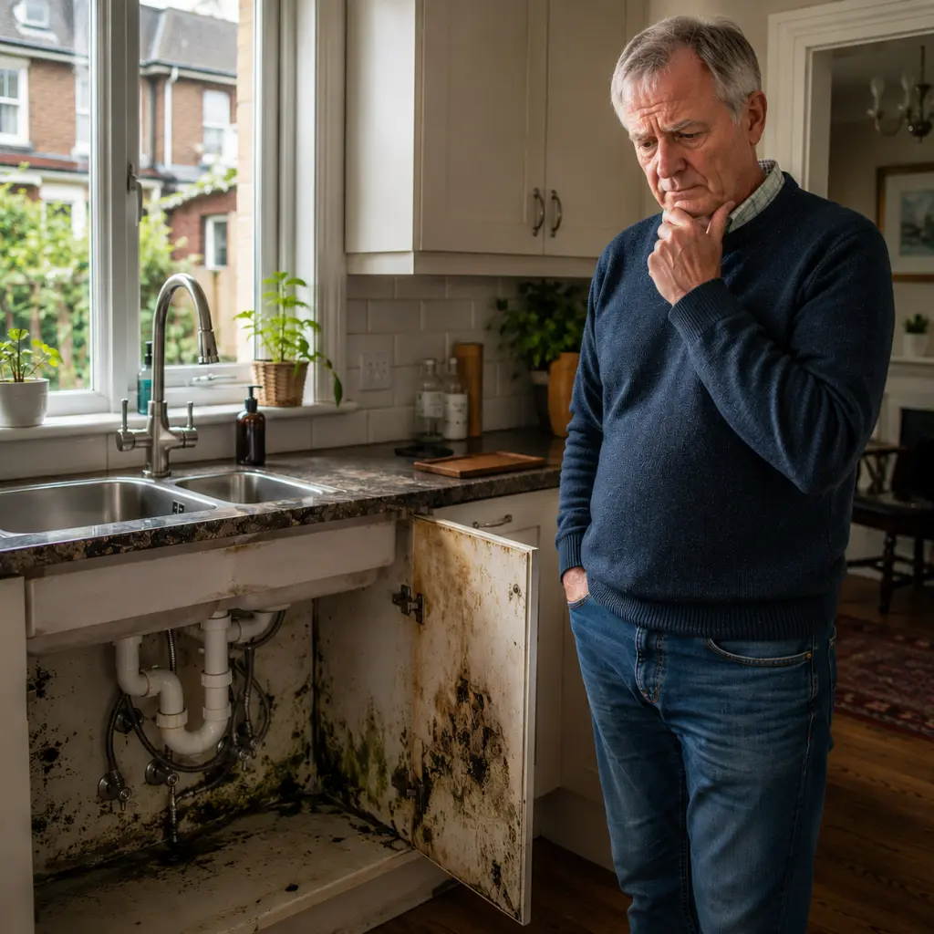Signs of a Hidden Water Leak Under Your Kitchen Sink