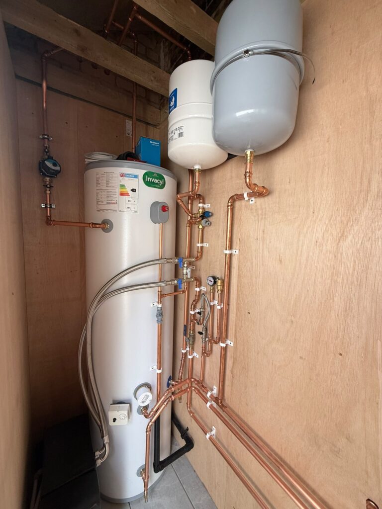 Compact Heating and Hot Water System Installation in London